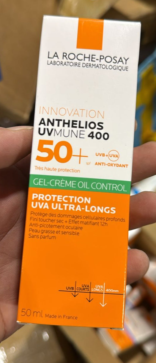 La Roche Posay Anthelios UVmune 400 Oil Control Cream SPF50 Fragrance Free 50ml