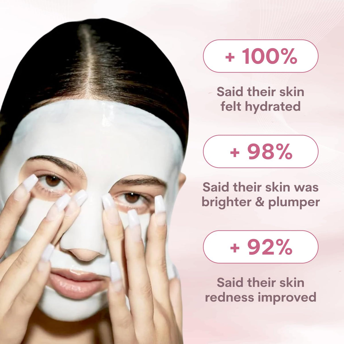 Quasi Bio-Collagen Overnight Face Mask – Korean Sheet Mask, 4pk