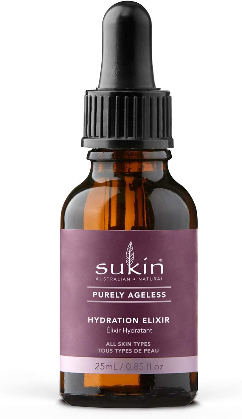 Sukin Hydration Elixir – Purely Ageless Anti-Wrinkle Face Oil, 25ml