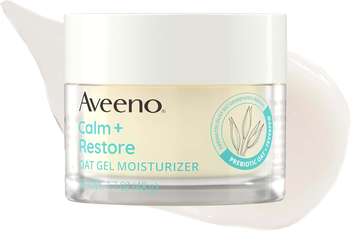 Aveeno Calm + Restore Oat Gel Moisturizer – Sensitive Skin, 50ml