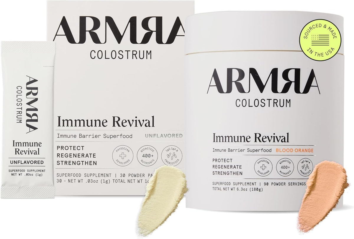 ARMRA Colostrum Premium Powder – Grass Fed Gut Health & Immunity Support