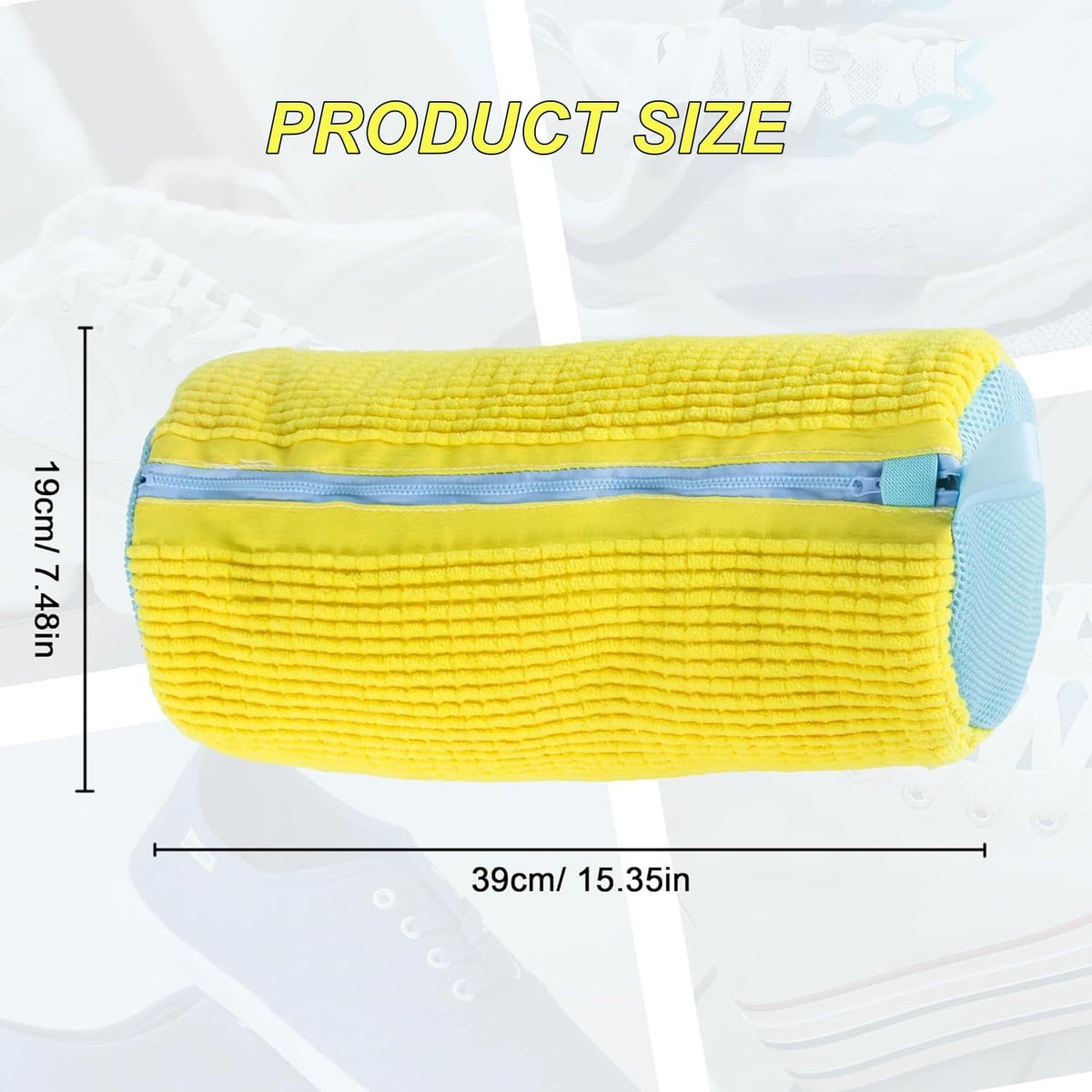 SKY-TOUCH Shoe Washing Machine Bag 2pcs – 360° Deep Clean
