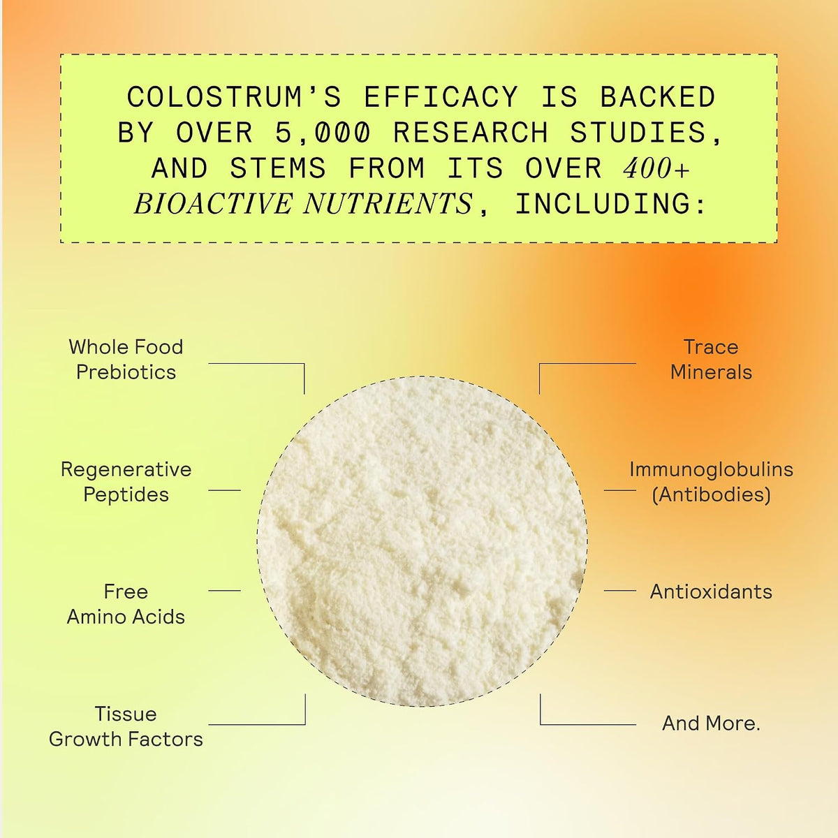 ARMRA Colostrum Premium Powder – Grass Fed Gut Health & Immunity Support