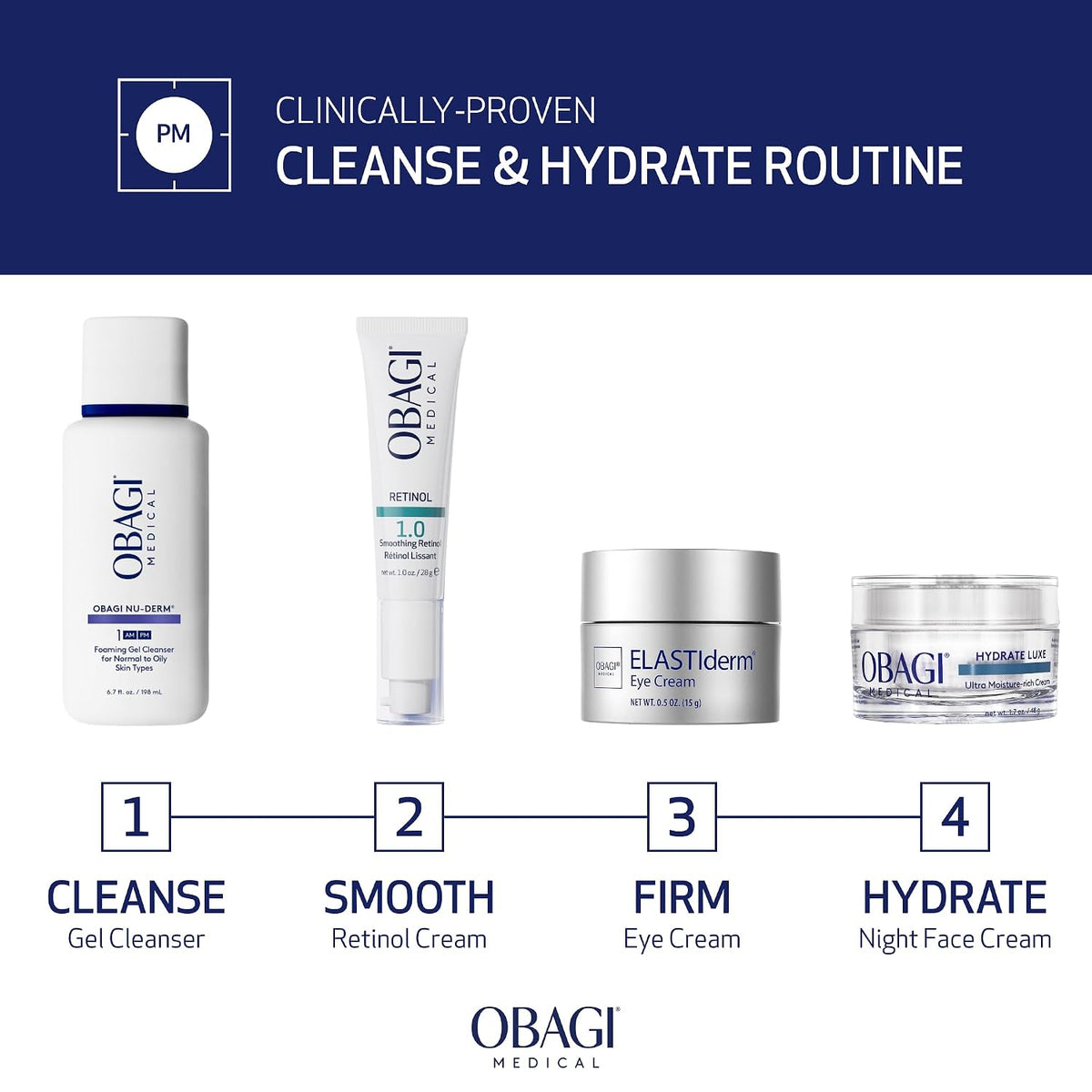 Obagi Hydrate Luxe Ultra-Rich Moisturizer – Deep Hydration, 1.7oz