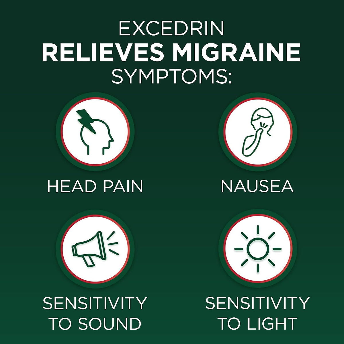 Excedrin Migraine Relief Caplets – 200 Count