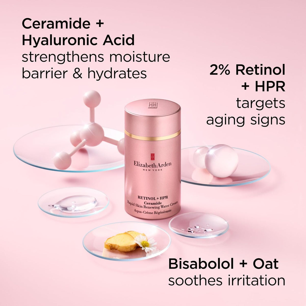 Elizabeth Arden Retinol + HPR Ceramide Water Cream – 50ml
