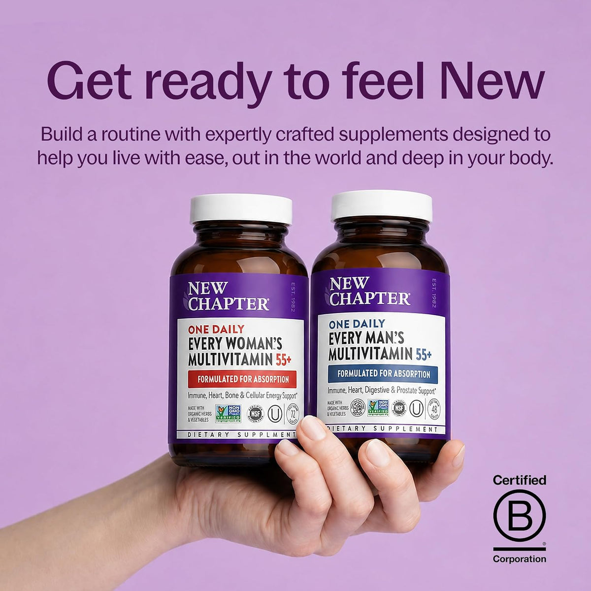 New Chapter Every Woman's One Daily 55+ Multivitamin – 96ct