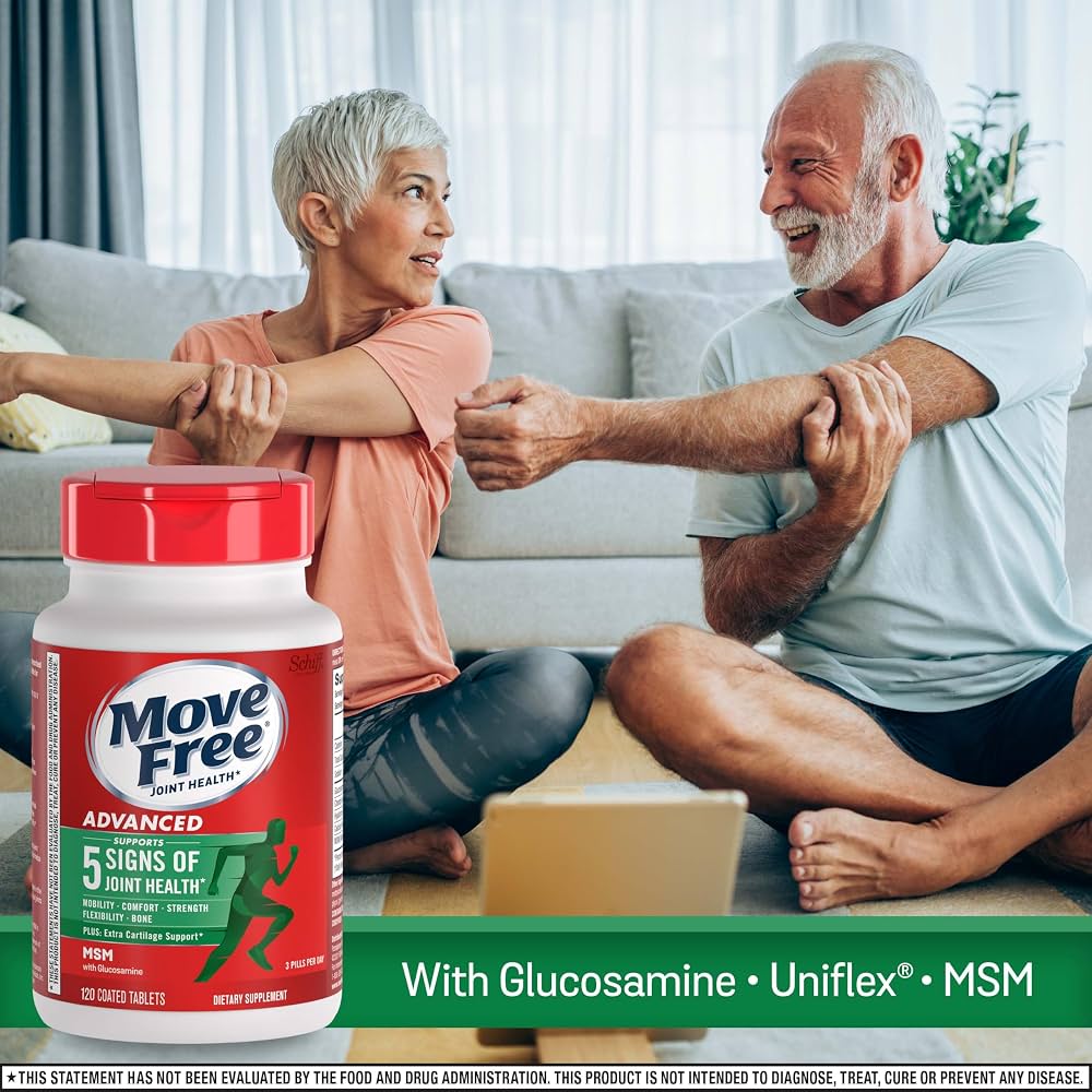 Move Free Advanced Glucosamine Chondroitin MSM – 120ct