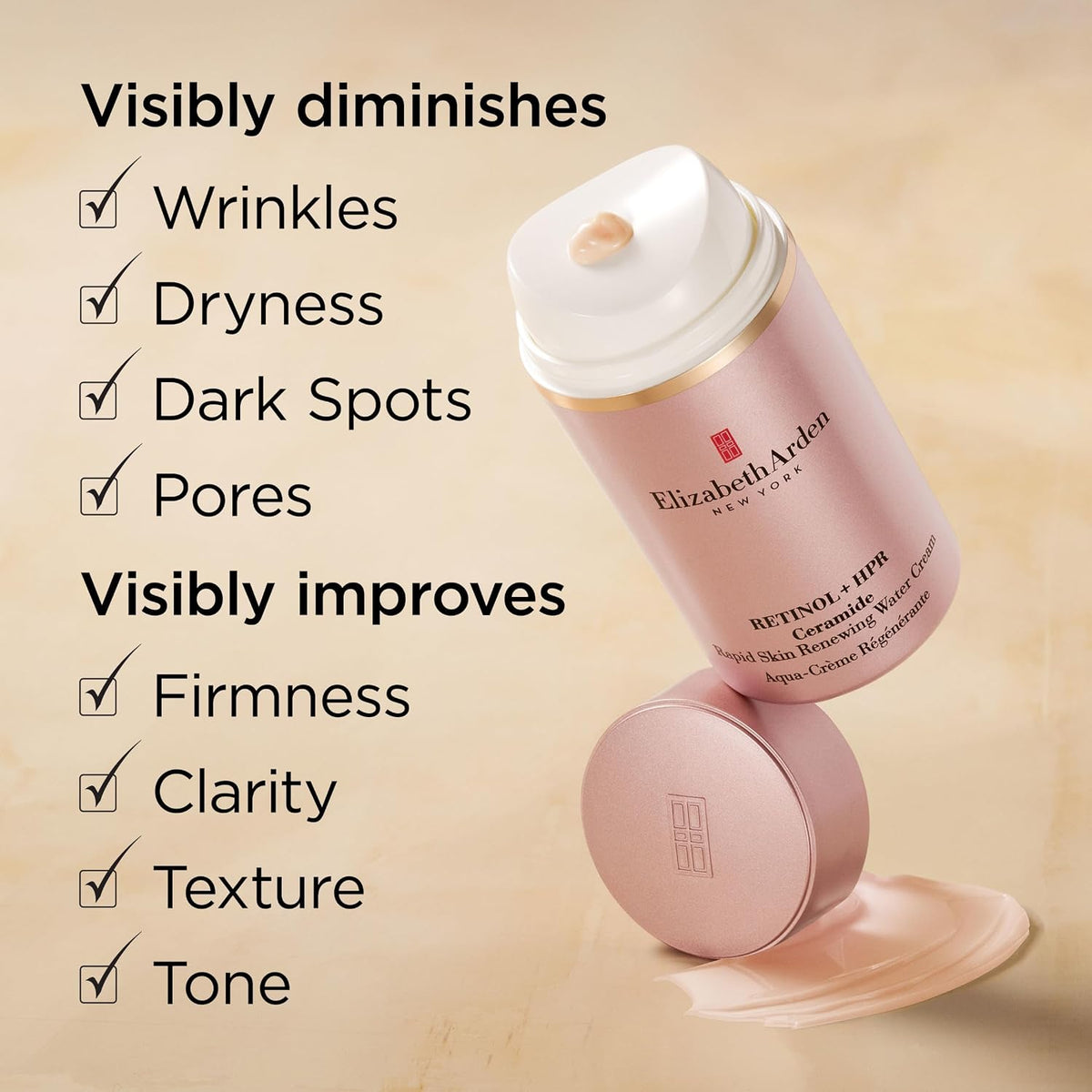 Elizabeth Arden Retinol + HPR Ceramide Water Cream – 50ml