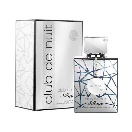 Armaf Club de Nuit Sillage perfume bottle and packaging on a white background