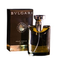 Bulgari Pour Homme Soir perfume bottle and packaging on a white background