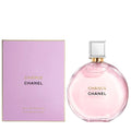Chanel Chance perfume bottle and packaging on a white background