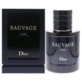 Dior Sauvage Elixir perfume bottle and packaging on a white background