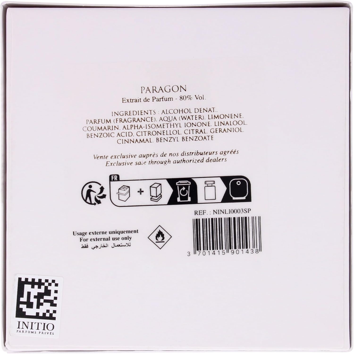Initio Paragon Extrait De Parfum 90ml – Luxury Unisex Woody Aromatic Perfume