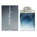 Salvatore Ferragamo men's perfume bottle and packaging on a white background