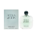 Giorgio Armani Acqua di Gioia perfume bottle and packaging on a white background