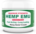 Hemp Emu Joint & Muscle Cream – Hemp & Emu Oil Relief, 4oz | Olenfox Supply