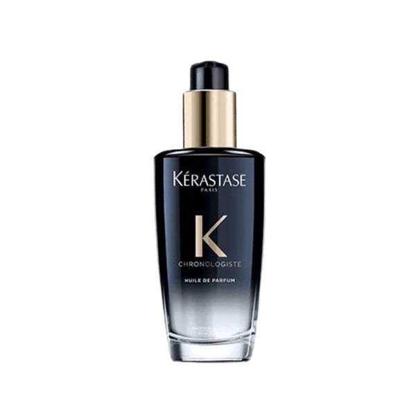 Kérastase Chronologiste perfume bottle on a white background
