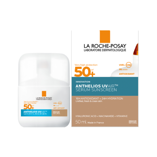 La Roche-Posay Anthelios UVAIR Tinted Serum SPF50+ – 50ml | Olenfox Supply