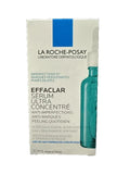 La Roche-Posay Effaclar Sérum Ultra Concentré anti-imperfections peeling daily serum in a 30ml box, featuring a white and blue design with a graphic of a teal spray bottle.