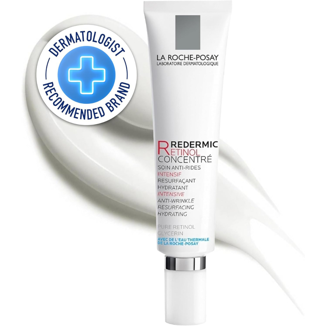 La Roche-Posay skincare product with Dermatologist Recommended label on a white background