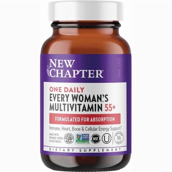 New Chapter Every Woman's One Daily 55+ Multivitamin – 96ct