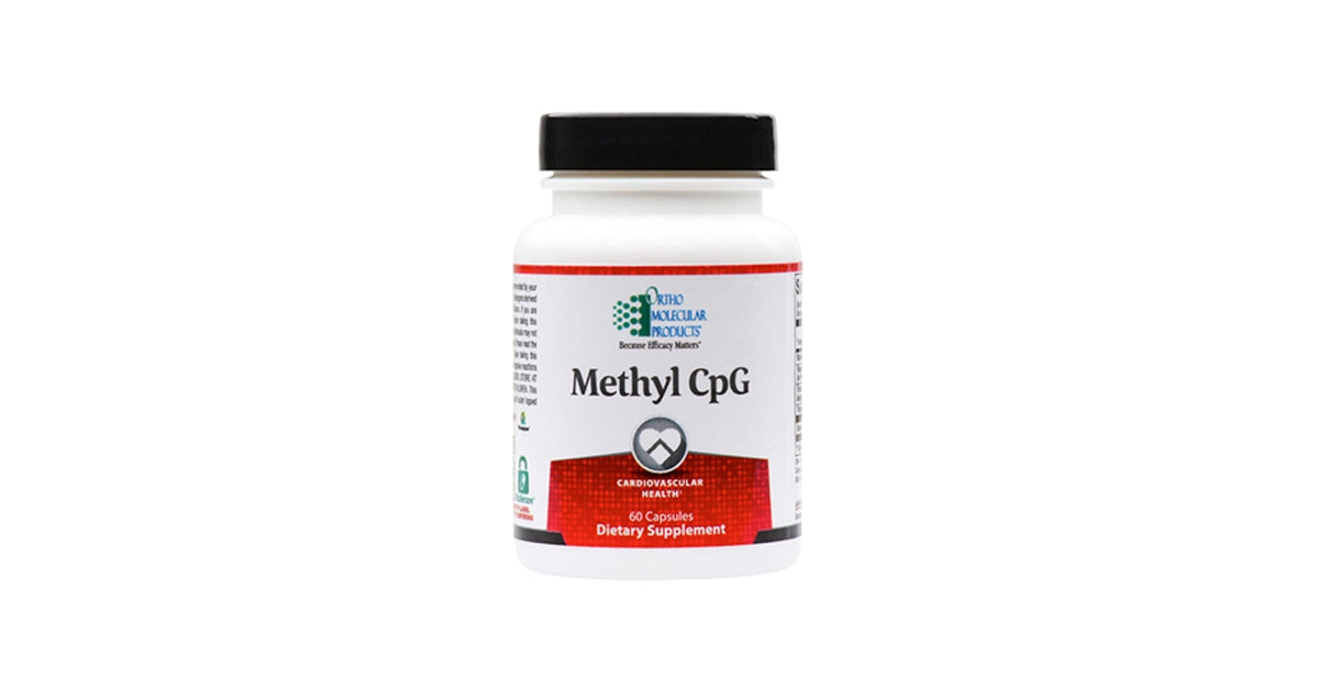 Ortho Molecular Methyl CpG – Methylation Support, 60 Caps 