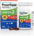 PreserVision AREDS 2 + CoQ10 Eye Vitamins – 100 Softgels