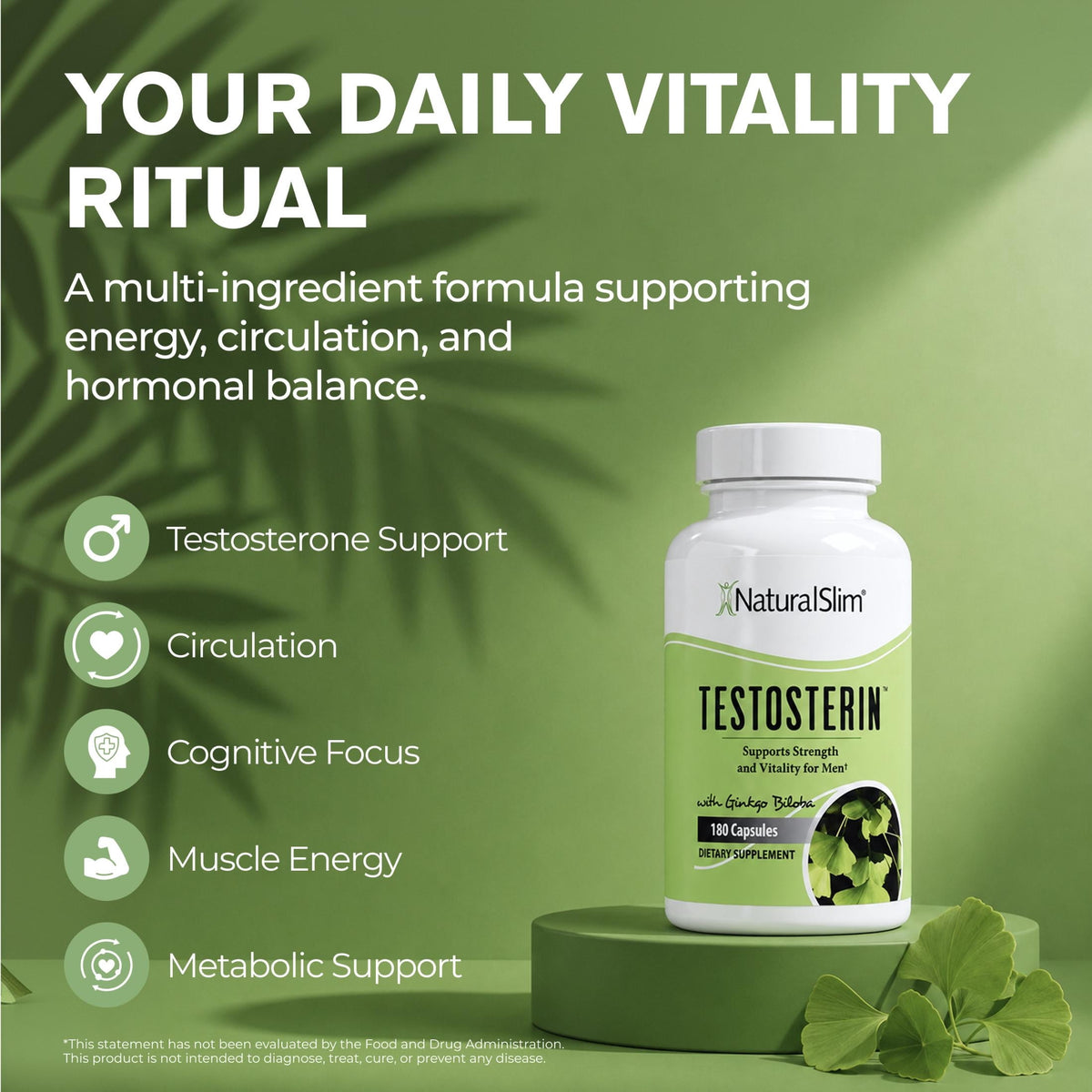 Supports healthy testosterone