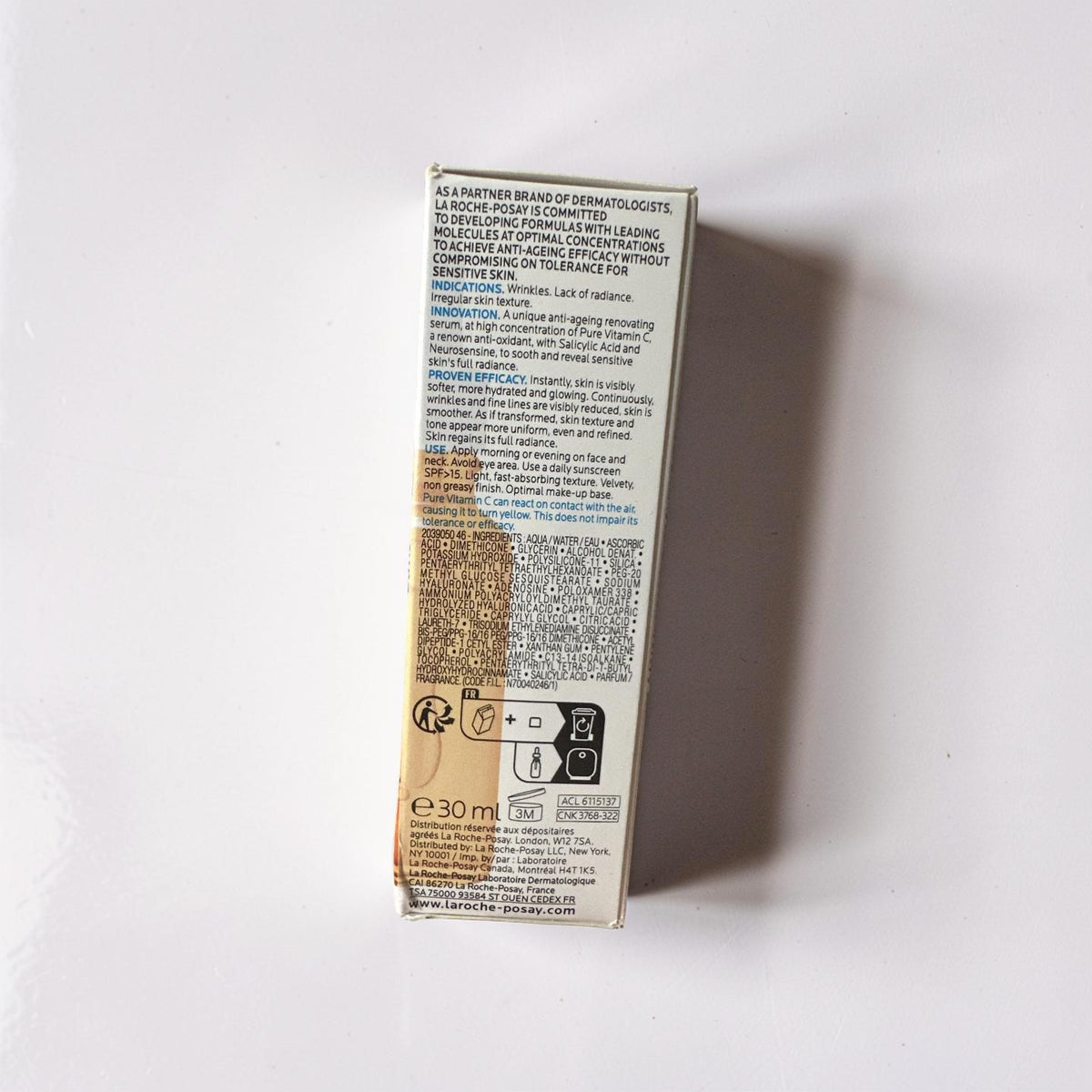 La Roche Posay Pure Vitamin C12 Serum Hyaluronic & Salicylic Acid 30ml