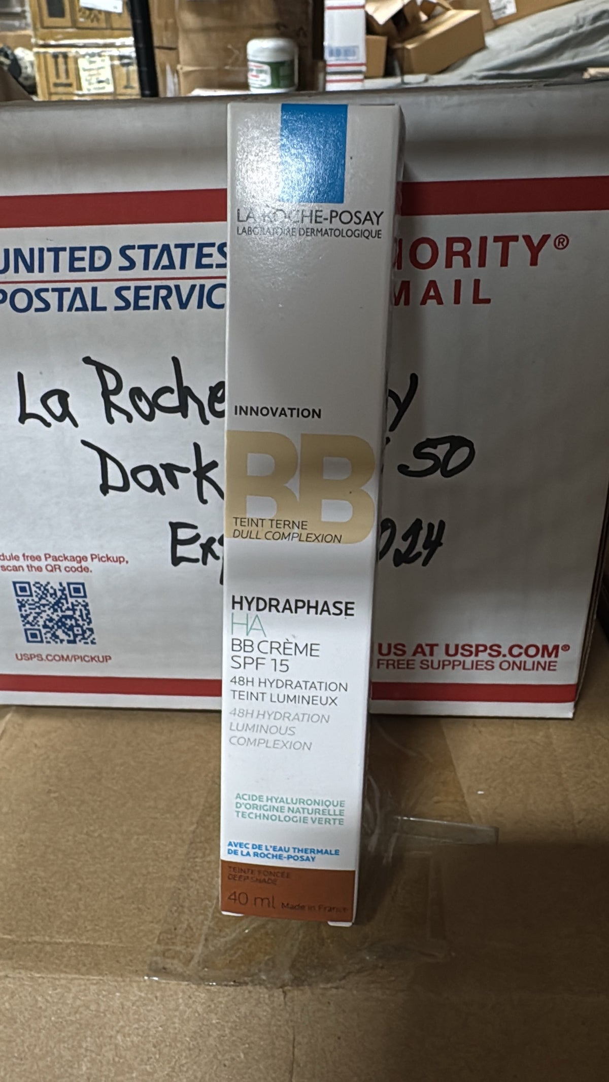 La Roche-Posay Hydraphase HA BB Cream SPF15 40 Dark Tinted Exp Date:02/2028