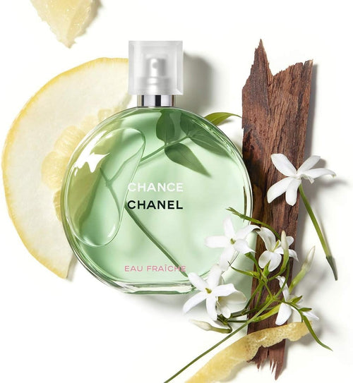 Chanel Chance Eau De Toilette Spray 3.4 oz / 100ml – Fresh Floral Women’s Perfume, Elegant & Long-Lasting Luxury Fragrance