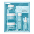 elf Skin skincare mini kit with various products in a blue box