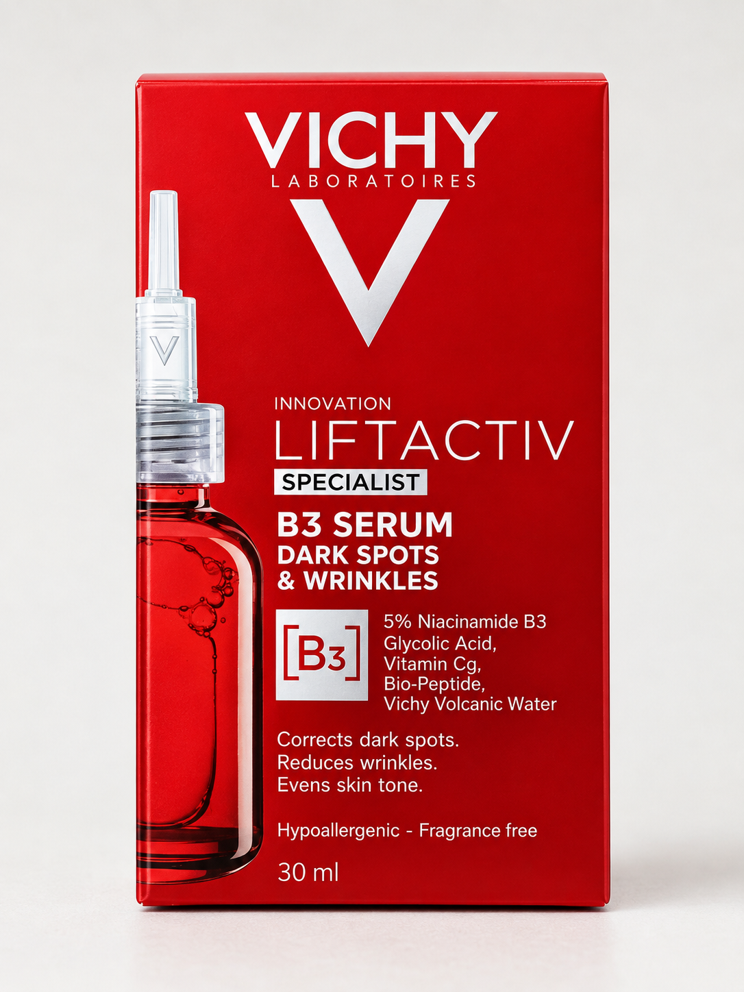 Vichy Liftactiv B3 Serum 30ml Dark Spot Corrector Anti-Wrinkle | Niacinamide